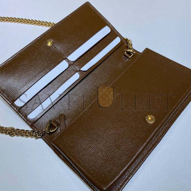 G*u*i horsebit 1955 wallet with chain 621892 (21*19*2.5cm)